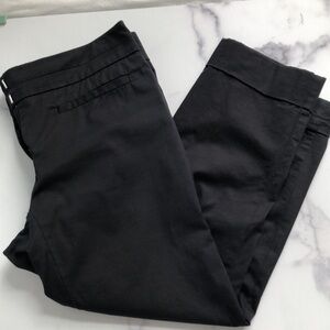 New York & Company Stretch Cropped Dress Pants Black Size 4